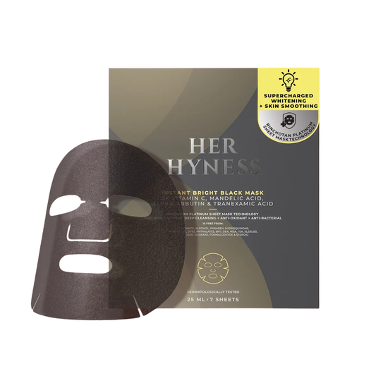HER HYNESS | BRIGHT BLACK MASK — 3X Vitamin C, Mandelic & Tranexamic | 25ml