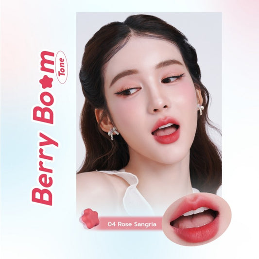 Lipit Cloudy Lip & Cheek Bare Mousse Rose Sangria
