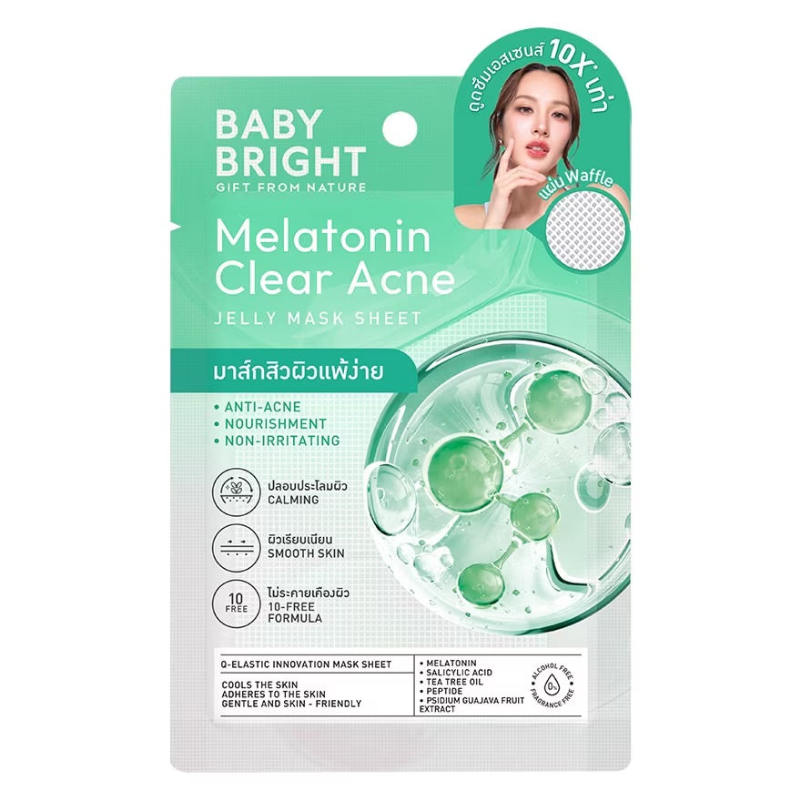 Baby Bright Melatonin Clear Acne Jelly Mask Sheet