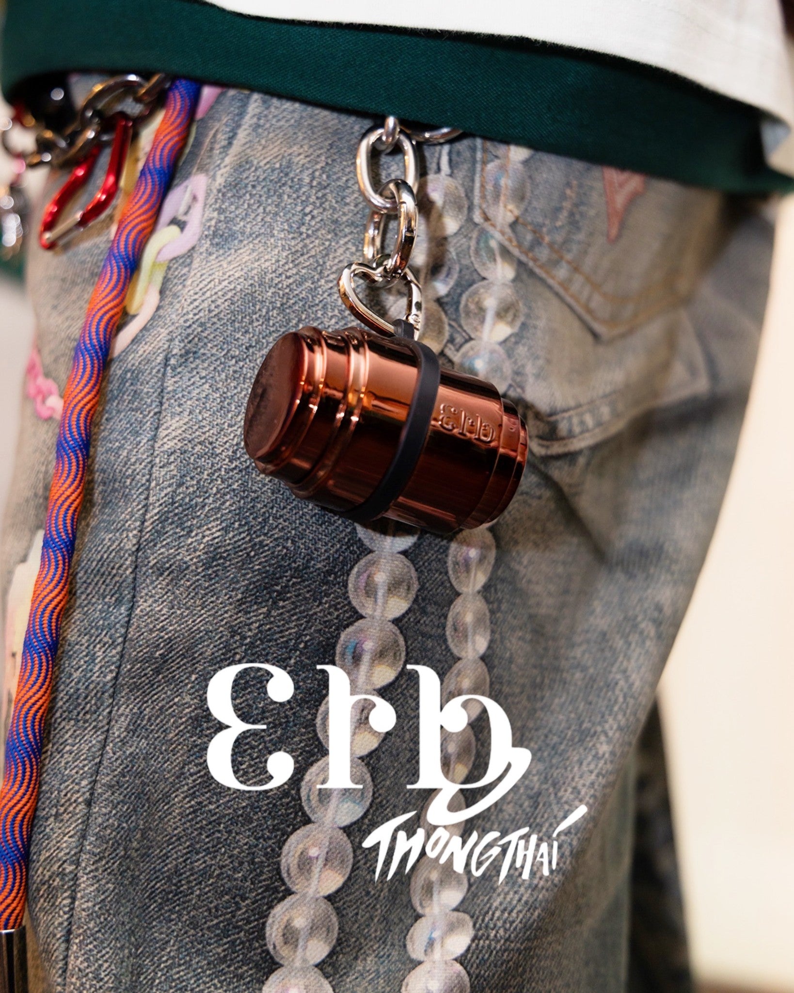 Erb x O Thongthai Herb Inhaler Equilibrium + Chain LIMITED EDITION