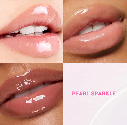 Glad2Glow | Glowing Lip Serum | Pearly Sparkle with Lychee Charm