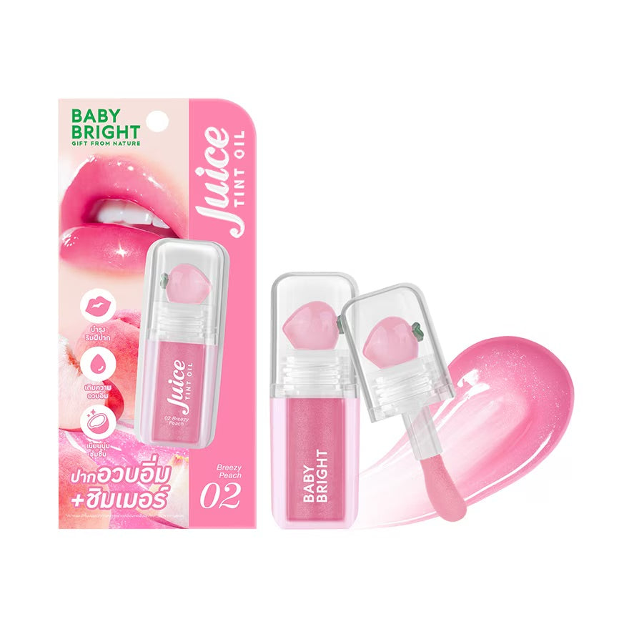 Baby Bright Juice Tint Oil 02 Breezy Peach
