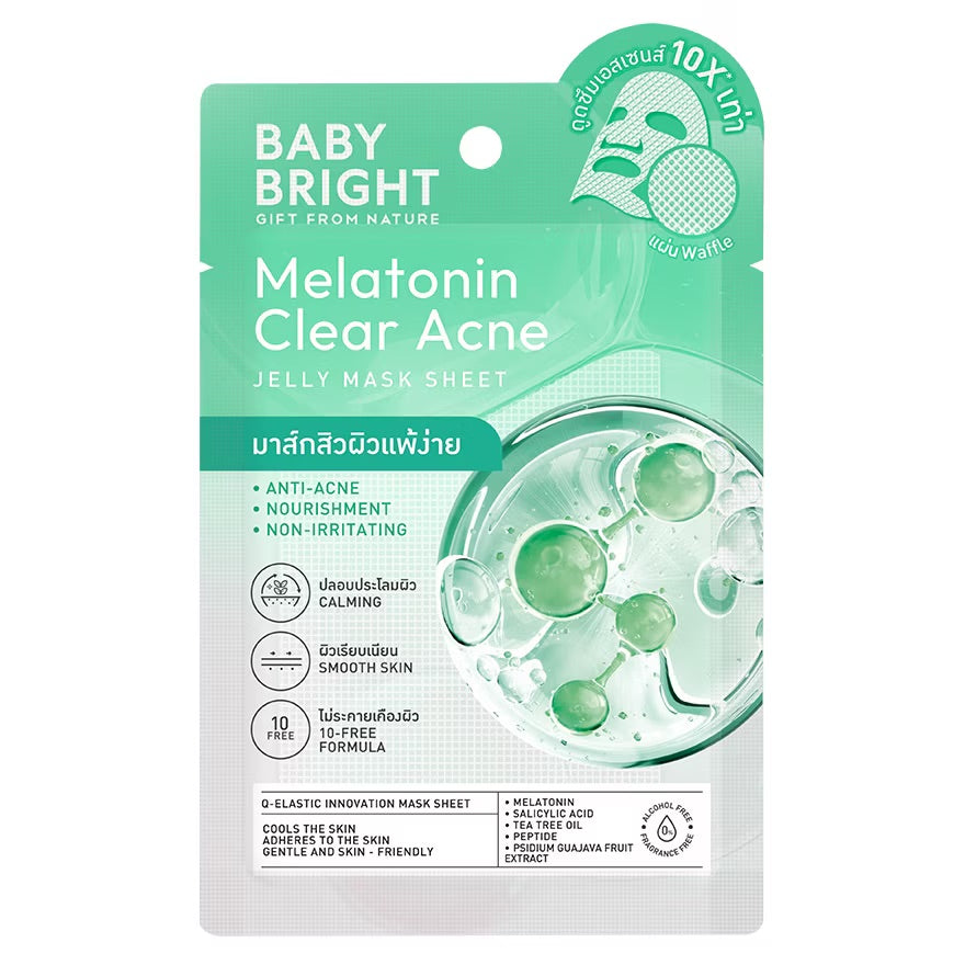 Baby Bright Melatonin Clear Acne Jelly Mask Sheet