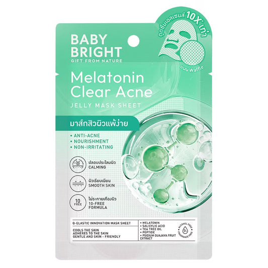 Baby Bright Melatonin Clear Acne Jelly Mask Sheet