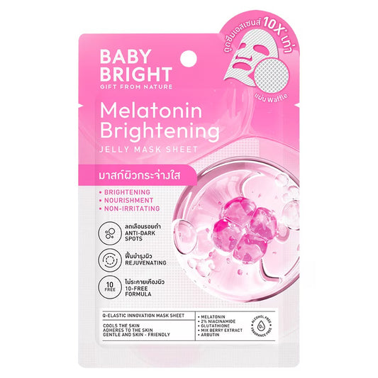 Baby Bright Melatonin Brigthening Jelly Mask Sheet