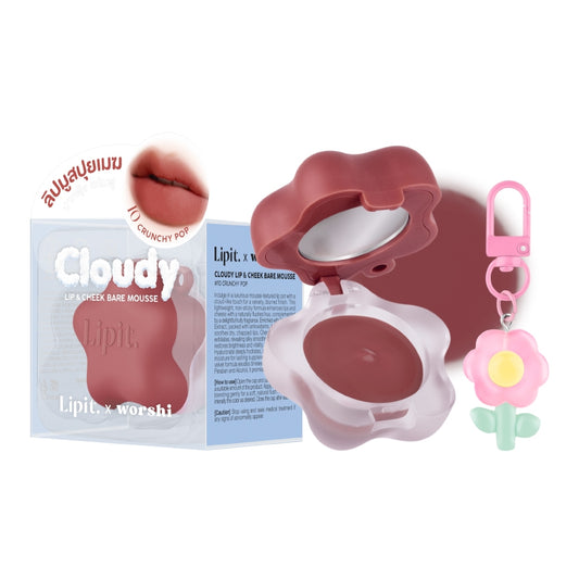 Cloudy Lip & Cheek Bare Mousse Crunchy Pop