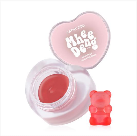 Mhee Deng Lip & Cheek Fluffy Pudding 06 Fudge Red