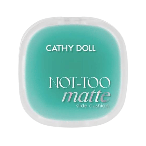 Cathy Doll Not-Too Matte Slide Cushion SPF50+ PA++++ — Oil-Control Cushion Foundation | 02 Light Beige | 12g