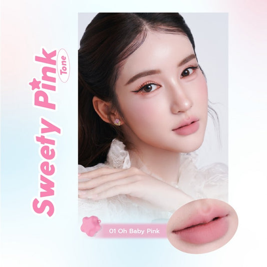 Lipit Cloudy Lip & Cheek Bare Mousse Oh Baby Pink