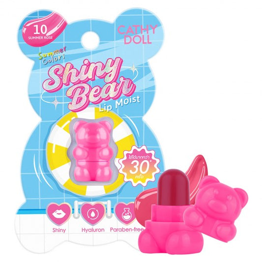 Shiny Bear Lip Moist 1.1g 10 Summer Rose