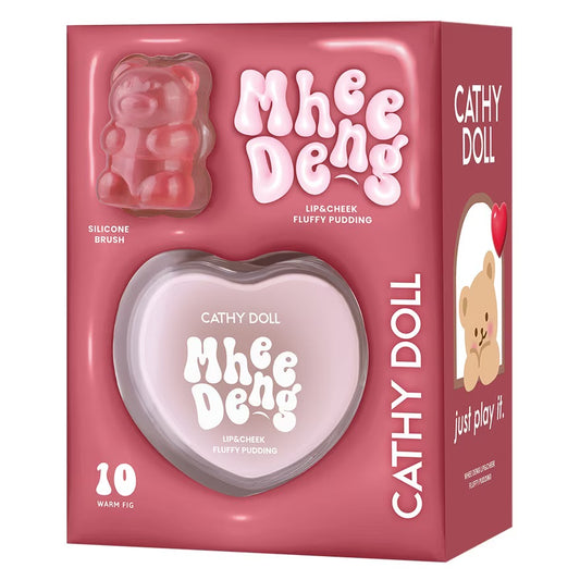 Mhee Deng Lip & Cheek Fluffy Pudding 10 Warm Fig