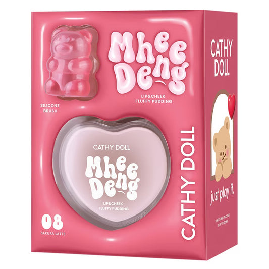 Mhee Deng Lip & Cheek Fluffy Pudding 08 Sakura Latte