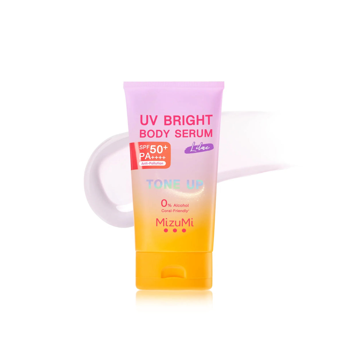 MizuMi | UV Bright Body Serum Tone Up Sunscreen Lilac SPF 50+ PA++++ | Niaciamide