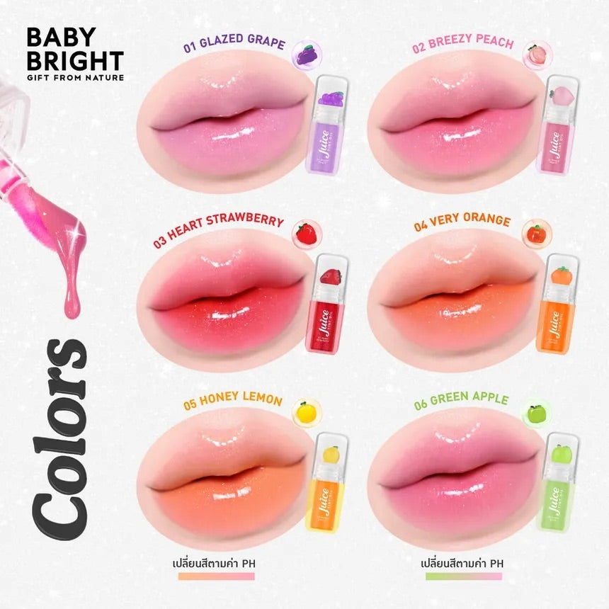 Baby Bright Juice Tint Oil 01 Glazed Grape
