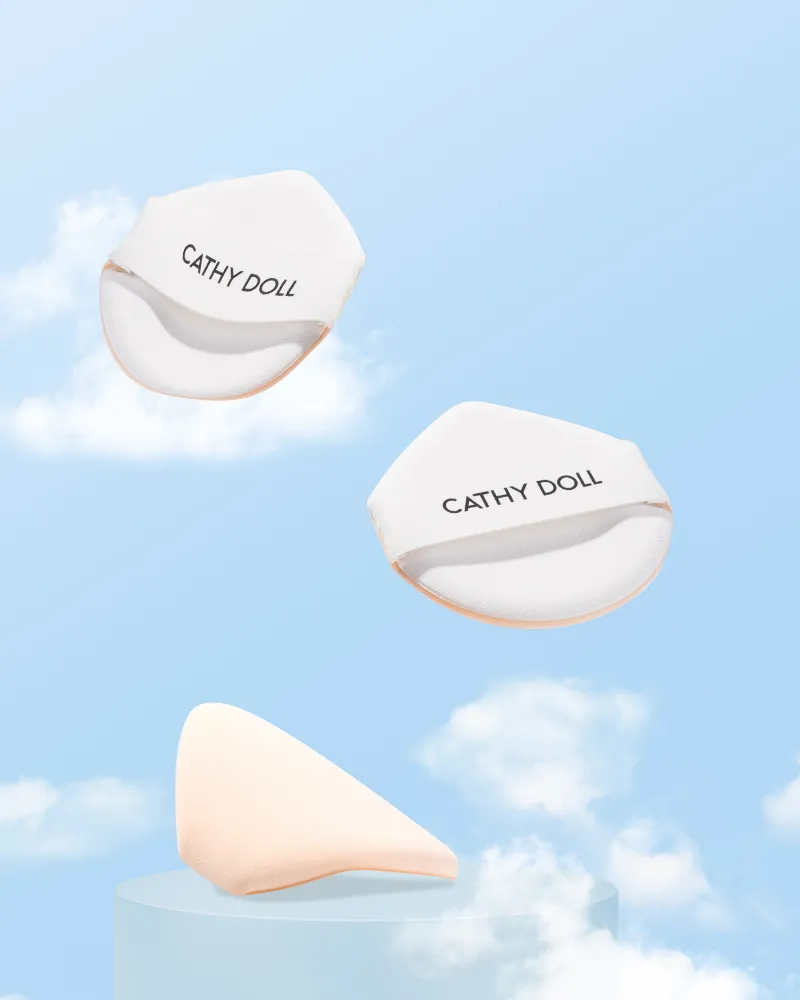 Cathy Doll Not-Too Matte Slide Cushion SPF50+ PA++++ — Oil-Control Cushion Foundation | 02 Light Beige | 12g