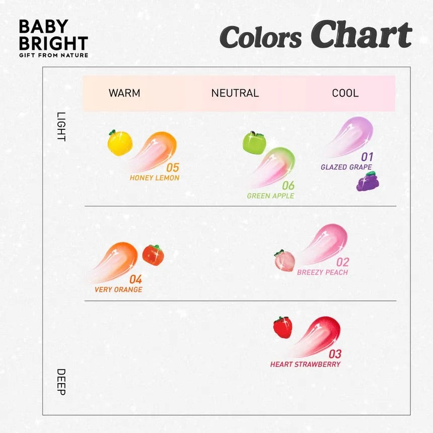 Baby Bright Juice Tint Oil 01 Glazed Grape