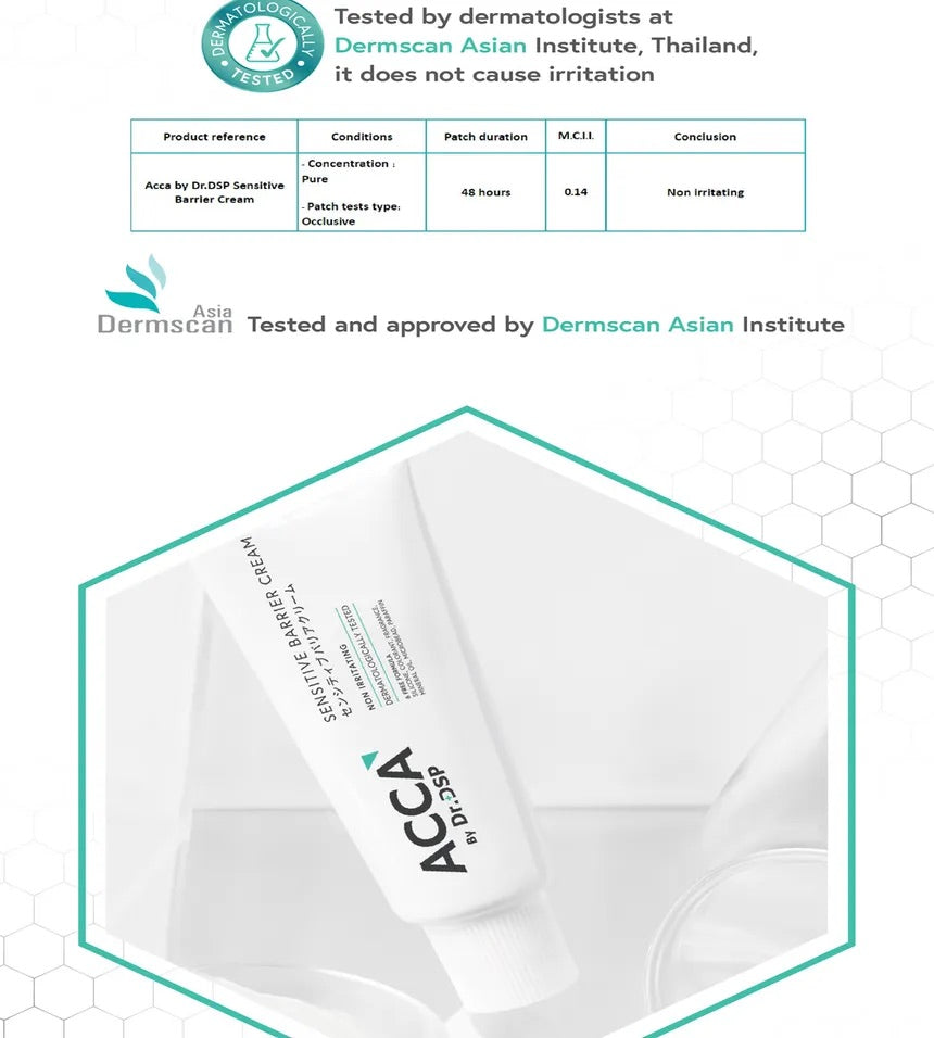 ACCA by Dr. DSP Sensitive Barrier Cream
