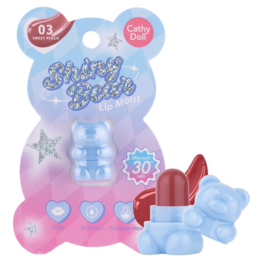 Shiny Bear Lip Moist 1.1g 03 Sweet Peach