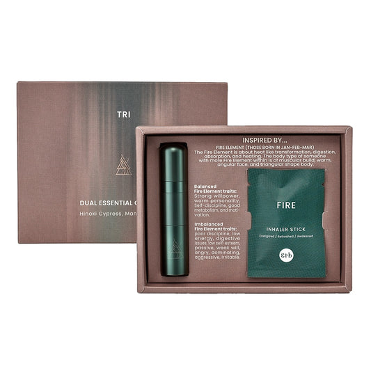 Tri Aromatic Inhaler Duo (Inhaler + Essentail Oil)